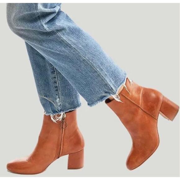 Celina Ankle Boot Chestnut New 10 - Picture 5 of 6